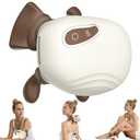 LIDEEYA 4D Wireless Neck Shoulder Massager, Bionic Hands Deep Tissue Massage, Portable Electric Kneading Shiatsu Back Massager, 3 Relax Massage Modes, for Body Daily Relief, Gifts for Men Women