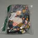 Bible Book Covers for Women & Girls - Scripture Carrying Case with Handle Pockets, Black-Flower Design