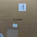 Wood 22.375x34 Picture Frame with 20x30 Mat, Display 20x30 with Mat or 22.375x34 Without Mat, Wood 22.375 by 34 Photo Frame, 22.375 x 34 Frame for Wall Hanging Display, Deep Brown