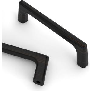 Asidrama 10 Pack 3.75 Inch(96mm) Oil Rubbed Bronze Cabinet Pulls Cabinet Handles Cupboard Handles Kitchen Cabinet Hardware for Cupboard Drawer Pulls