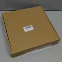 Colorful Striped Paper Plates with Gold Scalloped Edge, 9 Inch Disposable Plate, 50 Pack, Party Tableware for Birthday Celebrations, Christmas and Halloween Decorations, Soft 6 Colors