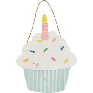 Mud Pie Cupcake Door Hanger;