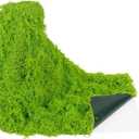 ACRYCS Fake Green Moss Roll Table Runner Faux Grass Adhesive Fairy Garden 12" x 71" Artificial Moss for Indoor Plants Wall Crafts DIY Centerpieces Fairy Woodland Floral 30x180cm Emerald Green