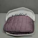 YnM Exclusive Cooling Weighted Blanket, Smallest Compartments with Glass Beads, Bed Blanket for One Person of 140lbs, Ideal for Twin/Full Bed (48x72 Inches, Pounds, Fuchsia)