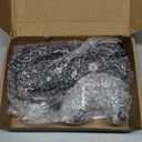 JUJAING DS-02 Universal Automatic Electric Gate Lock for 12-24V DC Swing Gate Opener Electromagnetic Gate Lock for Gate Operator System Device Safe Security Outdoor Closer Gate Lock