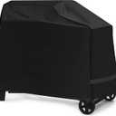 BAC761 Grill Cover for Traeger Woodridge Accessory Wood Ridge Replacement Parts Pellet Smoker Full Length 600D Waterproof Outdoor BBQ Covers Grilling