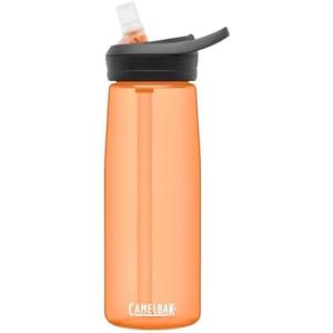 CamelBak Eddy+ Bite Valve Straw Tritan Water Bottle (25 Ounces, Lava)