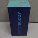 Thicc Buddy - 40 oz Stainless Steel Vacuum Insulated Tumbler with Lid and Straw for Water - Travel Mug Cupholder Friendly - Gifts for Women Men Him Her (Teal Glitz)