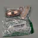 for AirPods Pro 3 Case 2025 3rd Generation with Cleaner Kit,Boho Flower Protective Cover with Lock/Stand Compatible with Apple New Air Podspro3,Cute Rose Gold Headphone Case with Keychain Accessories