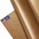 Marine Vinyl Fabric, Upholstery Faux Leather, Outdoor Boat Automotive, DIY and Crafting Pleather - Individual 1 Yard Cut 36"x54" (Gold)