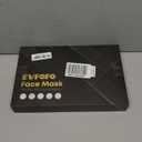 LED Red Light Photon Facial & Neck Mask with Remote Control, 7 Custom Modes with Infrared, Portable & Rechargeable with Timer for Home Use, 850nm Infrared & Red Light Masks, Black