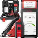 Autel Battery Tester MaxiBAS BT608(E):12V 100-3000 CCA Load Tester, Cranking & Charging Systems Analyzer, Adaptive Conductance, Full System Diagnostic Scanner with Auto Battery Registration, Black