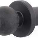 GUAIMI 17-22mm Yoke Stem/Fork Stem Mount Base with 1 inch Ball for Motorcycles