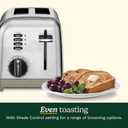 Cuisinart CPT-160 Metal Classic 2-Slice Toaster, Brushed Stainless