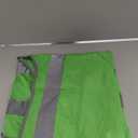 JKSafety 9 Pockets High Visibility Safety Vest for Men and Women, Hi-Vis Reflective Green Safety Vests with Zipper Front, Meet ANSI/ ISEA Standards (159-Green XXL)