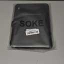 Soke Case for iPad (A16) 11th Generation 11-inch 2025, iPad 10th Generation 10.9-inch 2022, with Built-in Screen Protector and Kickstand, Rugged Full Body Protective Cover - Black