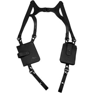 Neween Anti-Theft Hidden Underarm Strap Wallet Phone Holster Bag Leisure PU Leather Shoulder Pouch Double Shoulder Pocket Sport Vest Outdoors (Black)