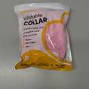 BENCMATE Inflatable Dog Cone Collar Alternative, Soft Dog Cone for Small Medium Large Dogs and Cats, Neck Recovery ECollar Donut Collar After Surgery (Medium+, Pink)