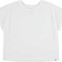 Hurley Girls Soft Knit Basic T-Shirt (White)