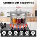 E-far 19QT Canning Pot with Canning Supplies Starter Kit