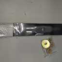POSFLAG 2 Pack AM141034 John Deere 42 Inch Mower Blades with Blade Nuts