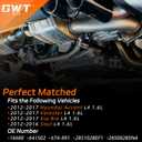 GWTAUTO Front Catalytic Converter Compatible with Hyundai Accent/Veloster 2012-2017, Kia Soul 2012-2016, Kia Rio 2012-2017, 1.6L L4, High Flow Exhaust Manifold Catalytic Convertor - EPA Compliant