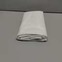 ALYVIA SPRING Extra Long Fabric Shower Curtain Liner Waterproof - 72" x 84", Soft & Lightweight XL Shower Curtain with Magnets, Machine Washable - 72x84, White