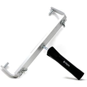 Allgala Aluminum Double Arm Roller Frame Adjustable from 12-18 Inch with Black A8 Handle