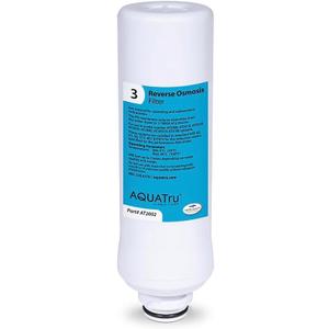 AquaTru Reverse Osmosis Filter (Stage 3) – Compatible with AquaTru Classic, Classic Smart & Under Sink Purifier Models