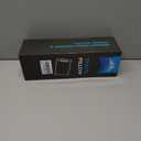 Neck Pillow for Sleeping, Travel Pillow, Camping Pillow, Ergonomic Memory Foam Compressible Medium Firm, Ideal for Home, Bedroom, Office and Camping (Light Blue, M) (M-17.7x12x4/3 In)