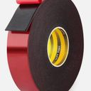Double Sided Black Tape, 1 inch