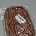 Small Crossbody Bags for Women Vegan Leather Adjustable Strap Shoulder Handbag, Multi-Pocket Small Purse Shoulder Handbag (Brown)