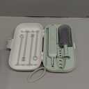 Electric Baby Bottle Brush Cleaner for Travel  BPA-Free Silicone, One-Button 360 Deep Cleaning, 2000mAh Rechargeable, Portable Bottle Cleaning Kit with Storage Box for Home & On-The-Go (Green)