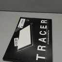 LitEnergy A4 LED Copy Board Light Tracing Box, Ultra-Thin Adjustable USB Power Artcraft LED Trace Light Pad for Tattoo Transferring, Drawing, Streaming, Sketching, Animation, Stenciling (BLACK)