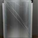 Amorho 24"x 36" LED Bathroom Mirror with Black Frame, Front Light and Backlit(Controlled Separately), Stepless Dimmable, Anti-Fog, Shatter-Proof, 3 Colors, Memory