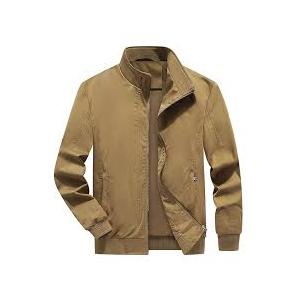 Outdoor Jacket Khaki Brown, Size Large