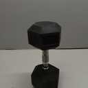 Amazon Basics Rubber Hex Dumbbell Hand Weight, 35LB, 1 piece