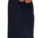 PRETTYGARDEN Women's 2026 Summer Satin Dress Elegant Sleeveless Mock Neck Cocktail Party Maxi Dresses (Dark Navy)