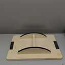 Balance Board for Adults-Anti-Slip Wobble Board for Physical Therapy, Office Balance Beam, Core Strength Trainer-Wooden Rocker Board