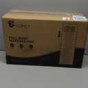 Massage Mat, Detachable Neck Massager, Full Body Vibration Heating, Massage Pad with 10 Vibrating Motors and 9 Speed Settings for Home Office Use, Gift for Men Women Parents Christmas,Black