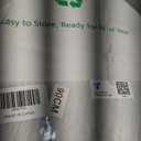 36 inch White Christmas Tree Skirt,Premium Faux Fur & Velvet Tree Collar for Cozy,Festive Holiday Decor,Fits 46 ft Christmas Trees