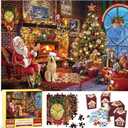 Puzzle Advent Calendar 2024 Adult Teen, 1008Pcs Jigsaw Puzzles Christmas Advent Calendar 2024 for Adult Women Men Teen Girls Boys Kids Advent Calendar Puzzle Gifts for 24 Days Countdown to Christmas