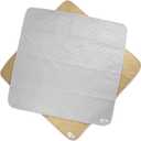 Pet Parents Pawtect Pads Washable Pee Pads for Dogs (2pack) of Premium Dog Pee Pads, Waterproof Puppy Pads & Reusable Dog Pads, Whelping Pads & Modern Pee Pads for Dogs (Tan/Grey, 41x41)