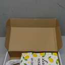 Yeaqee 24 Pcs Lemon Gift Bags with Handle Yellow Gift Bags Summer Fruit Candy Treat Goodie Pouches Wrapping Fresh Lemon Paper Pouches for Summer Wedding Birthday Party Supplies