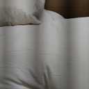 Thicken Hanging Basket Seat Cushion with Headrest, Hammock Swing Chair Cushions, Soft Egg Patio Chair Cushion with High Elasticity PP Cotton, for Indoor and Outdoor Garden Offices (with Pillow) (90x120cm/35.43x47.24in, Milk White)