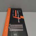 Adjustable Mobile CPU Stand, Ventilated Computer Tower Stand with 4 Caster Wheels Fits Most PC Tower, Under Desk CPU Holder PC Floor Cart Computer Riser for Students and Gamers (Black)