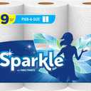 Sparkle Pick-A-Size Paper Towels, 3 Triple Rolls = 9 Regular Rolls, Everyday Value Paper Towel With Full And Half Sheets