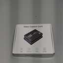 4K HDMI Capture Card USB 3.0  1080P 60FPS Gaming & Streaming Video Capture Card with HDMI Loop-Out, Plug & Play, Low-Latency Recording for PS5/PS4/Xbox/Switch/OBS/PC/Mac