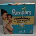 Pampers Swaddlers Diapers, Size 1 (8-14 lbs), 164 Count, Absorbent, Keeps Baby Dry and Comfortable, Skin Safe Disposable Baby Diaper