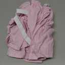 Wrap Around Dust Ruffle Bed Skirt - Light Pink - for Full Size Beds with 12 Inch Drop - Elastic Strap - Adjustable Pleated Bedskirt with Brushed Fabric and Wrinkle Free - for Women, Men, Kids & Teens